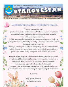 Starovešťan marec 2026