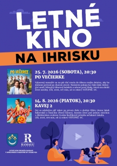 Pozvánka na LETNÉ KINO