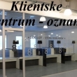 Klientske centrum - oznam